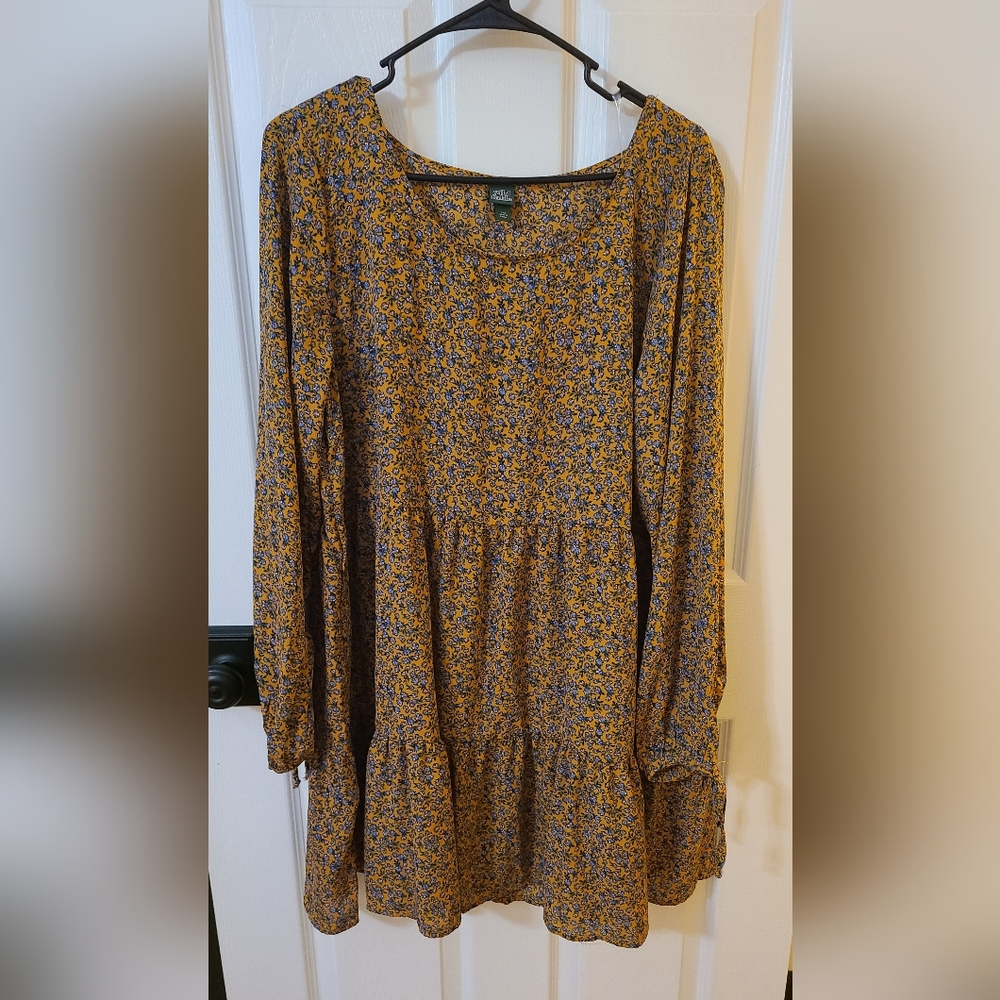 Floral Long Sleeve Dress